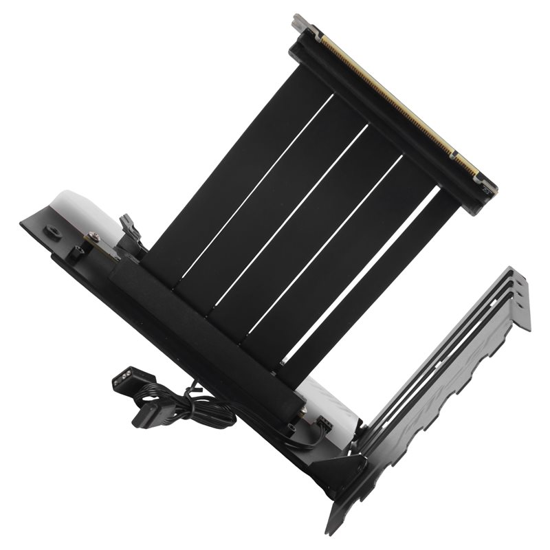 Pcie 4.0 X16 Riser Cable 90 Degree - Braket Pemasangan GPU Vertikal dengan Kabel