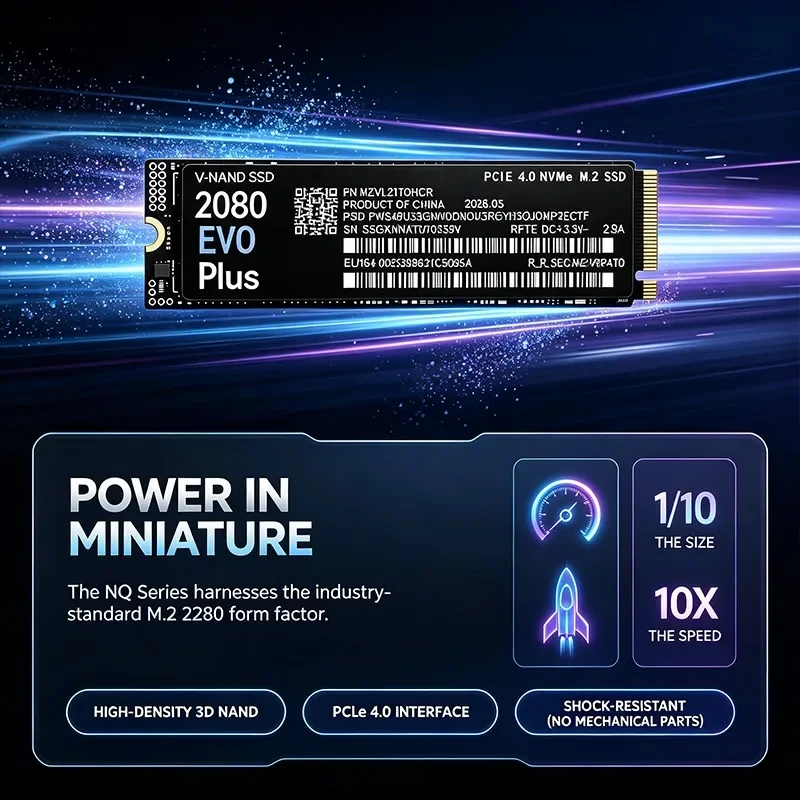 SSD Internal untuk Gaming 2080 - M.2 Nvme 4Tb Pcie 4.0 Ssd ulasan dan harga