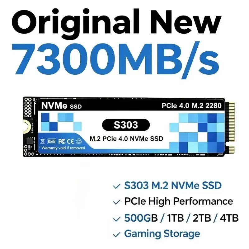SSD Internal S303 M.2 NVMe 500 - M.2 Nvme 4Tb Pcie 4.0 Ssd ulasan dan harga