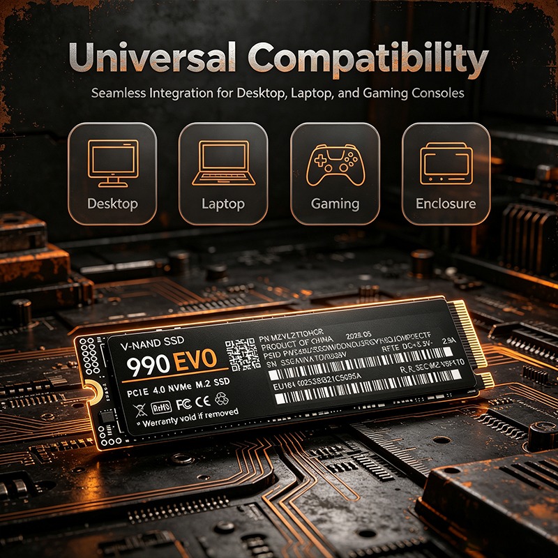 990 EVO M.2 2280 NVMe PCIe 4.0 - M.2 Nvme 4Tb Pcie 4.0 Ssd ulasan dan harga