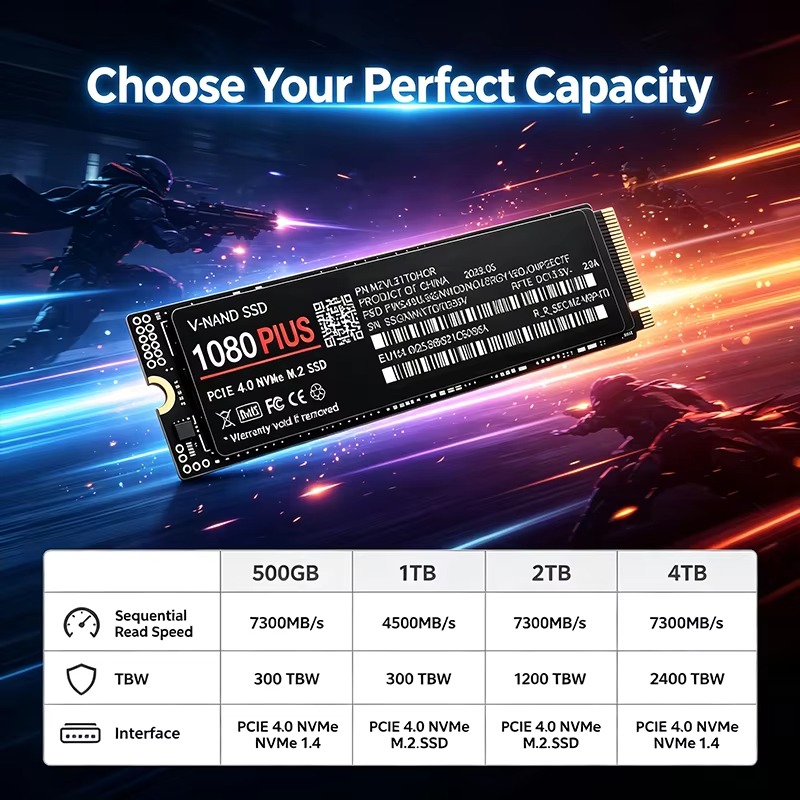 SSD M.2 NVMe untuk Gaming 1080 - M.2 Nvme 4Tb Pcie 4.0 Ssd ulasan dan harga